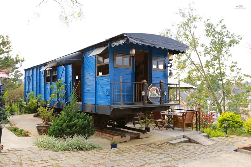 Dalat Train Villa Cafe