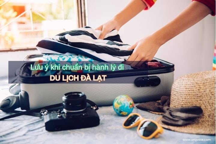 lưu ý khi chuẩn bị hành lý đi du lịch Đà Lạt