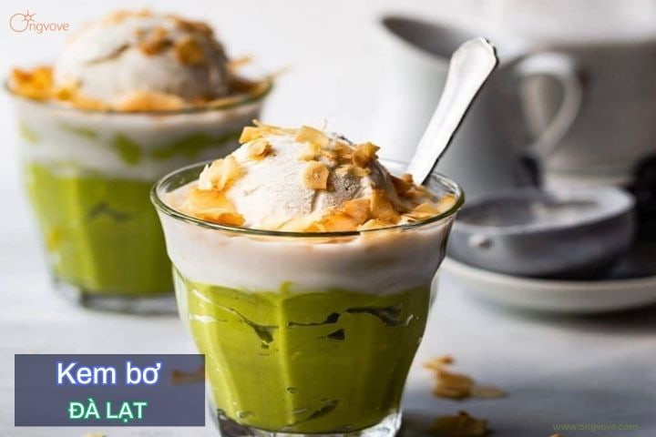 Kem bơ Đà Lạt