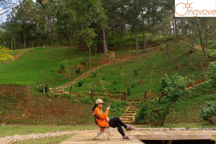 Cà phê Glamping Thôn Lũng