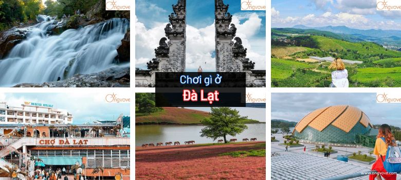 Chơi gì ở Đà Lạt ? - mách bạn 27 địa điểm vui chơi khi đến với thành phố sương mù