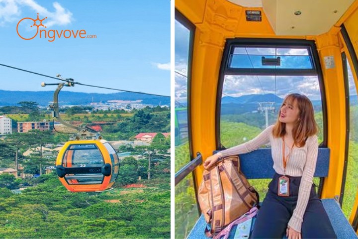 Cách di chuyển đến Đồi Cáp Treo Robin 