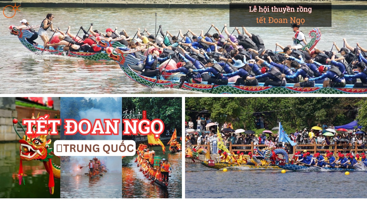 Hòa mình vào Lễ hội thuyền rồng vào tết Đoan Ngọ đặc sắc, hấp dẫn