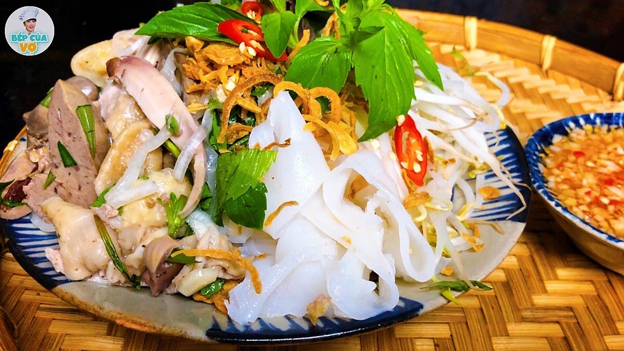 Bánh ướt lòng gà