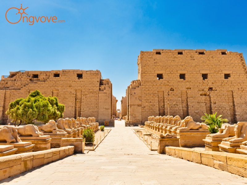 Đền Thờ Karnak - Ngôi đền lớn nhất Ai Cập