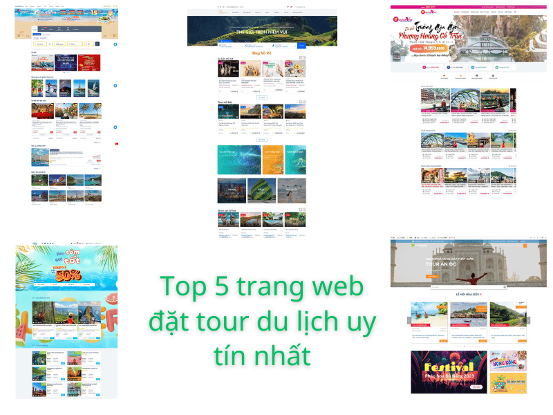 Top 5 trang web đặt tour du lịch uy tín nhất hiện nay