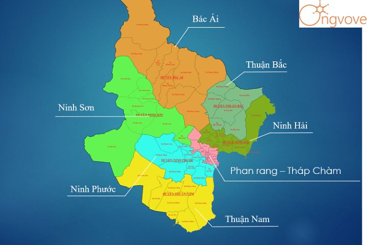 Các Đơn Vị Hành Chính Ninh Thuận