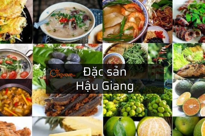 đặc sản hậu giang