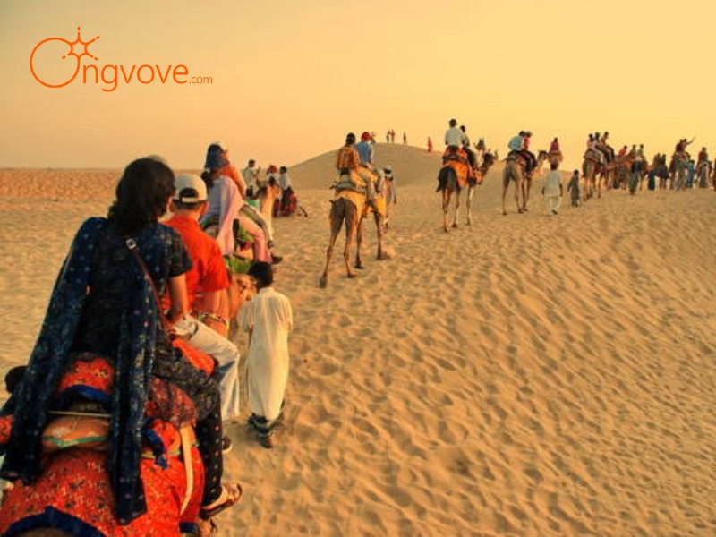 Thời tiết Lễ hội sa mạc Jaisalmer tại Rajasthan