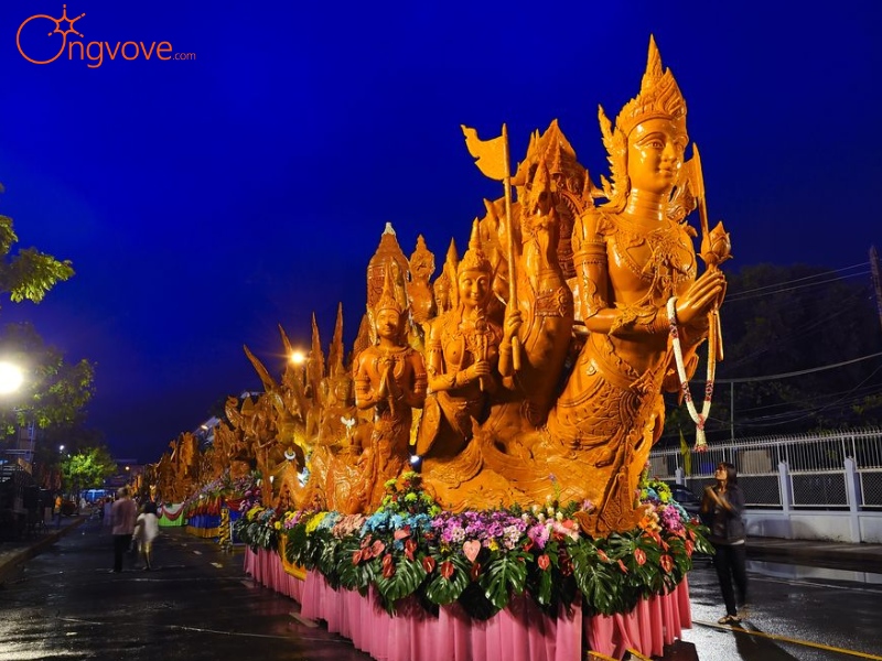 Giá vé tham gia lễ hội Ubon Ratchathani