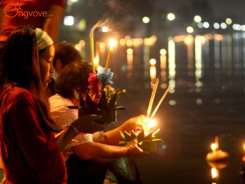 Giá vé tham gia Lễ hội hoa đăng Loy Krathong Thái Lan