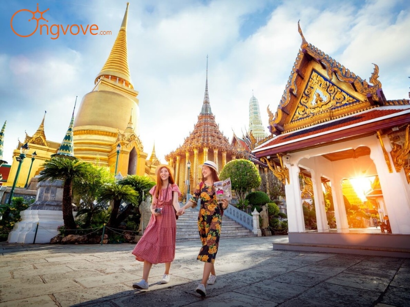 Văn Hóa - Du Lịch Wat Pho Thái Lan - Chùa Phật Nằm 