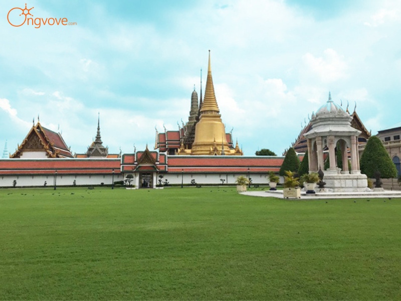 Vị trí địa lý Chùa Phật Ngọc Thái Lan - Wat Phra Kaew