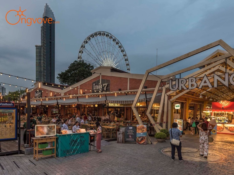 Tiện ích và dịch vụ tại trung tâm mua sắm Asiatique The Riverfront Thái Lan