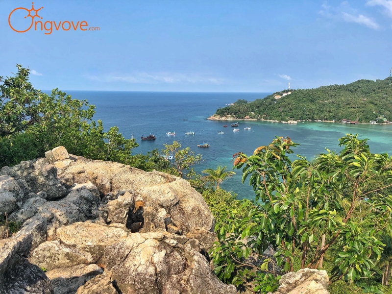 John-Suwan Viewpoint tại Ko Tao Thái Lan