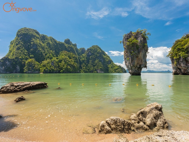 Vị trí địa lý Đảo James Bond Phuket Thái Lan